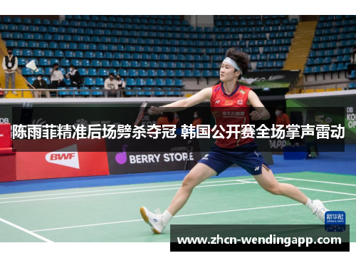 陈雨菲精准后场劈杀夺冠 韩国公开赛全场掌声雷动 陈雨菲精准后场劈杀夺冠 韩国公开赛全场掌声雷动